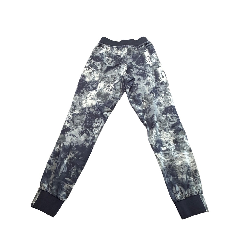 Under Armour Jogger Mens Small Gray Tie‎ Dye Fitted Activewear Pants Excellent